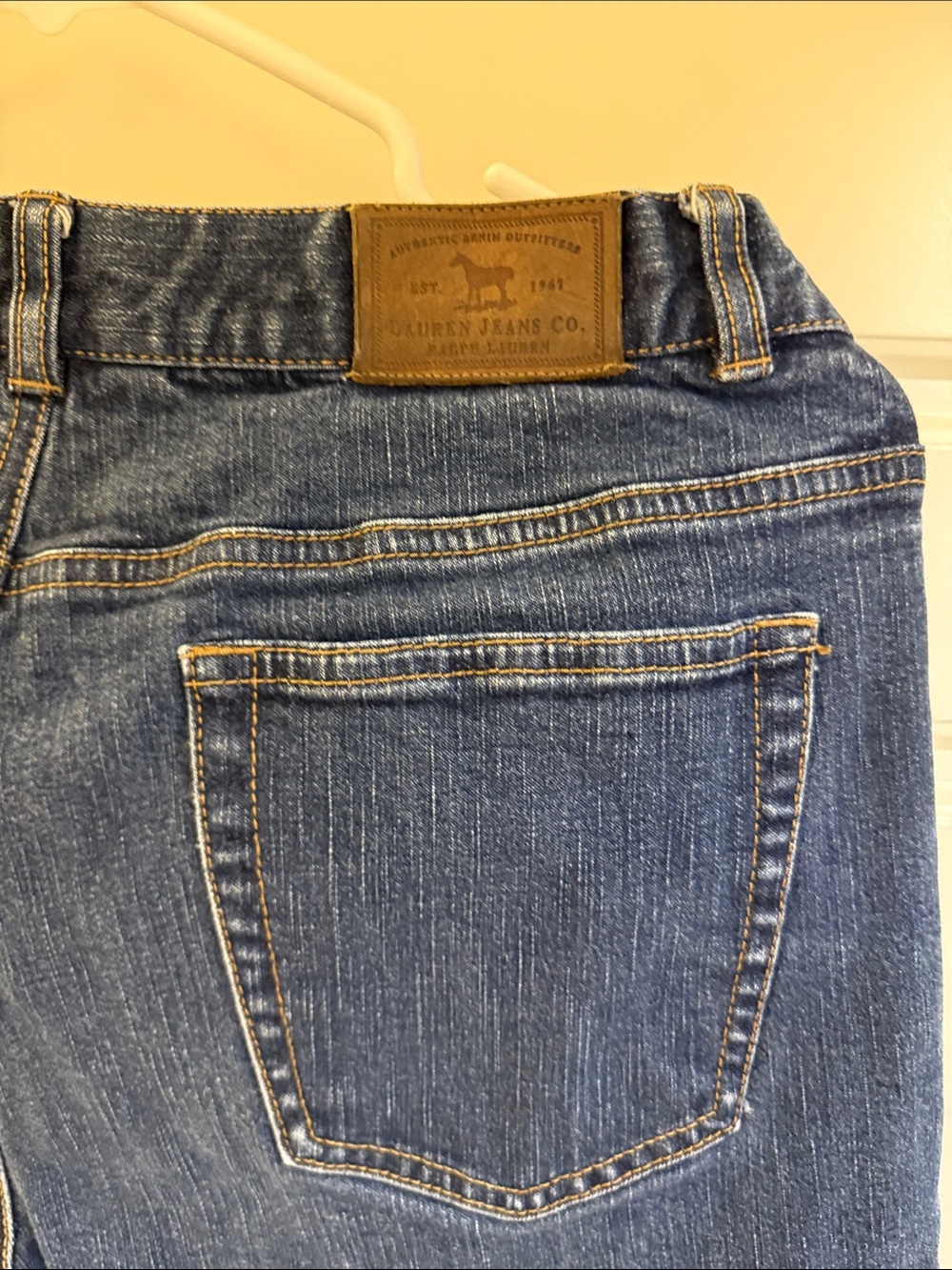 Ralph Lauren Dark Blue High-Rise Jeans - Picture 5 of 5